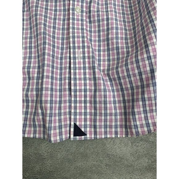 UNTUCKit Wrinkle Free Long Sleeve Button Down Shirt Men's Size XL Pink - Picture 3 of 8